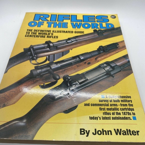 1993 Rifles of the World Paperback Book Reference Guide by John Walter - Picture 9 of 9
